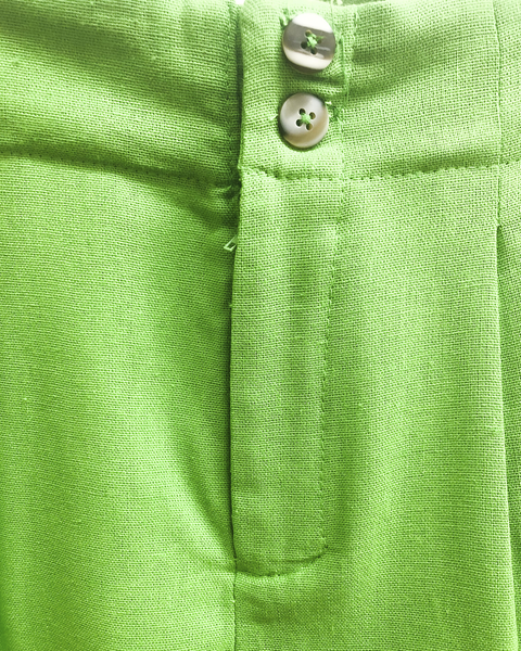 Pantalón Wide Neon Green