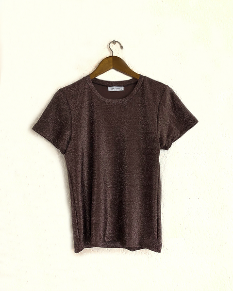 Blusa Básica Metal Brown